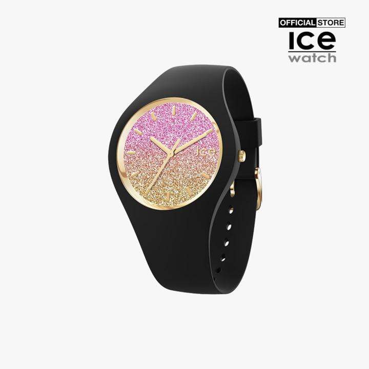 Đồng hồ nữ ICE mặt tròn dây silicon 40mm 016905-0000-01