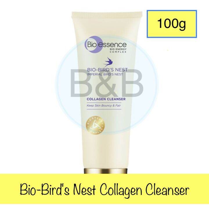 Bio Essense BioBird's Nest Collagen Cleanser 100g Lazada
