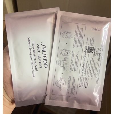 มาร์หน้าผิวกระจ่างใส Shiseido White Lucent Power Brightening mask 1 Sheet