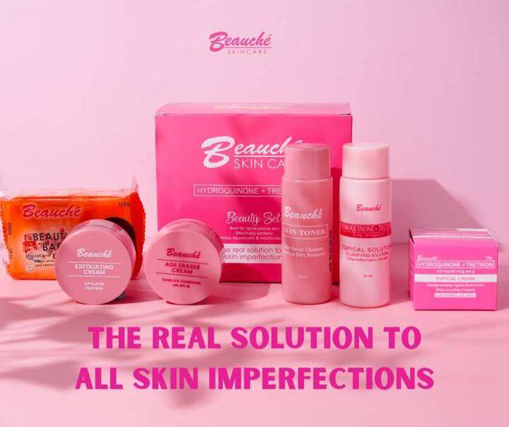 Beauché Skin Care Beauty Set (6 in 1 Complete Set) Old or New Packaging