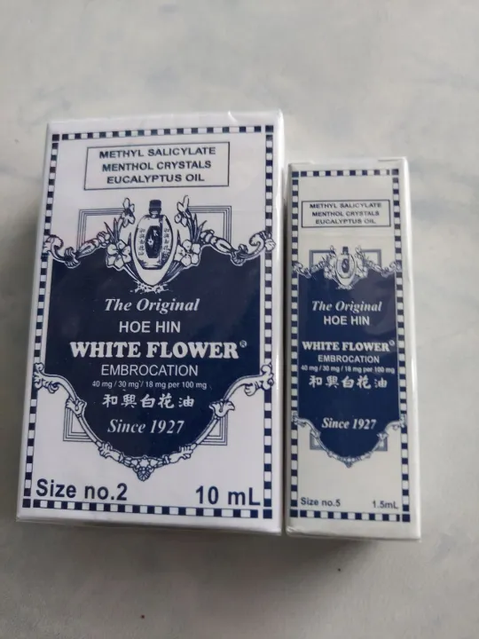 white flower embrocation Lazada PH