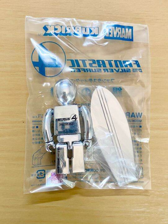 ฟิกเกอร์-kubrick-silver-surfer-ใหม่ในซอง-ของญี่ปุ่นแท้-งาน-medicom-toy