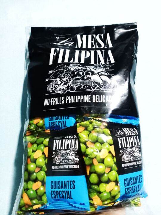 La Mesa Filipina Guisantes Espesyal Green Peas with Dried Mango No