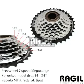 Sprocket 7 hot sale speed 42t