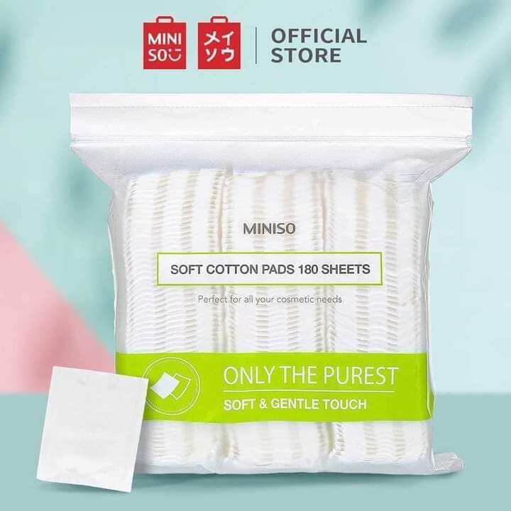 Soft Cotton Pads 180 Sheets Lazada PH