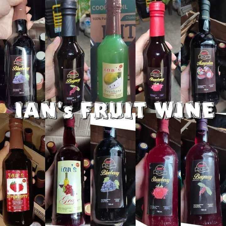 BAGUIO IAN'S FRUIT WINES 750 ML 4 ALCOHOL CONTENT Lazada PH