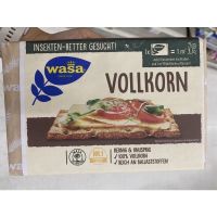 ขนมปังกรอบ ตรา วาซา 260 G. Vollkorn ( Wasa Brand ) วอลล์คอร์น