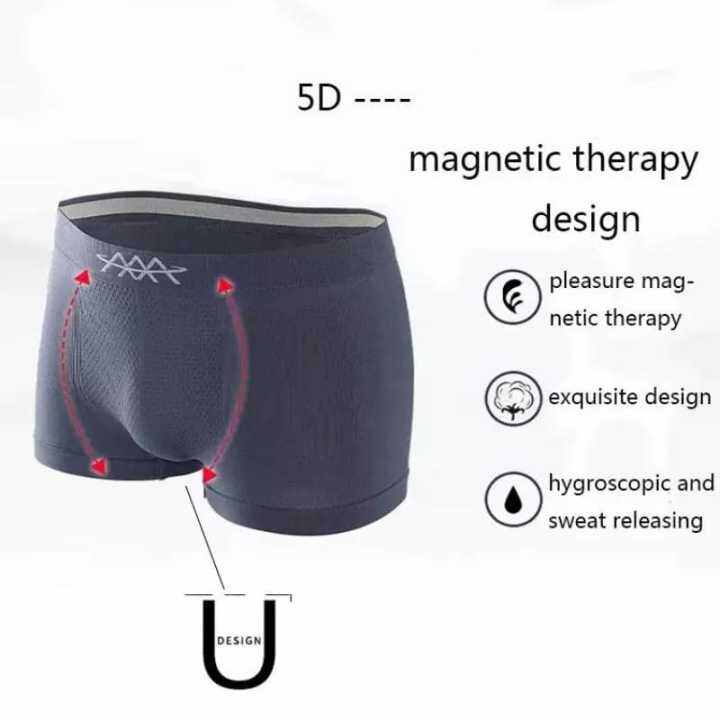 Celana Dalam 5D Premium Boxer Therapy Kesehatan Vitalitas Pria