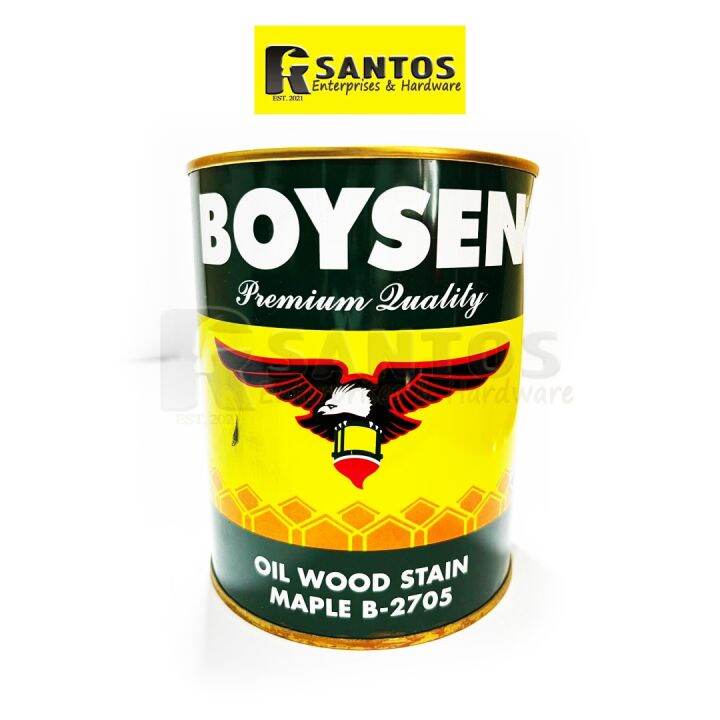Boysen Oil Wood Stain (Maple) B2704 Lazada PH