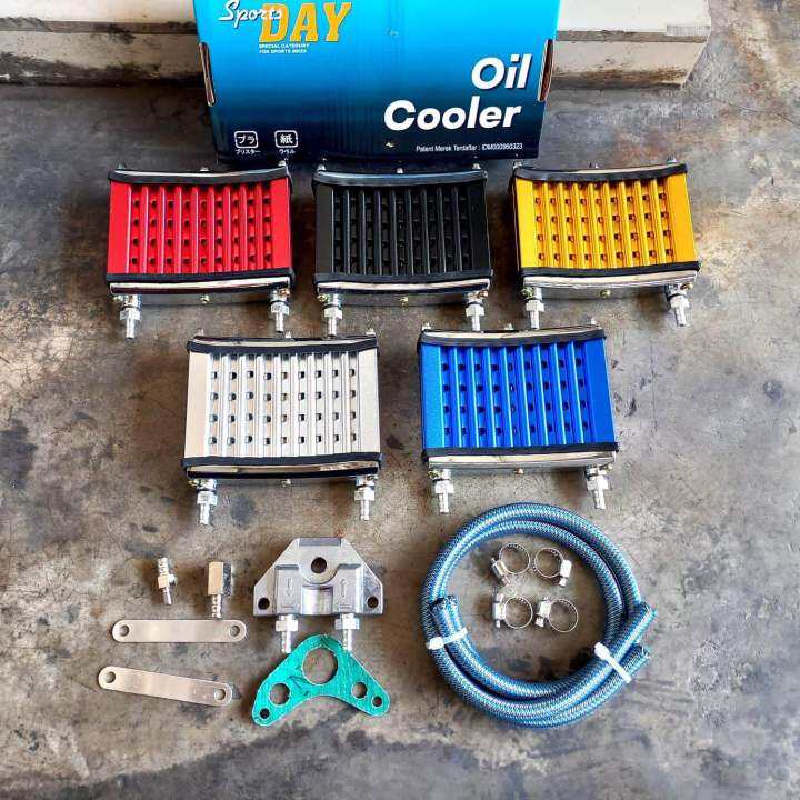 PENDINGIN OIL COOLER TAD UNIVERSAL COOLING RADIATOR ENGINE ALL MOTOR ...