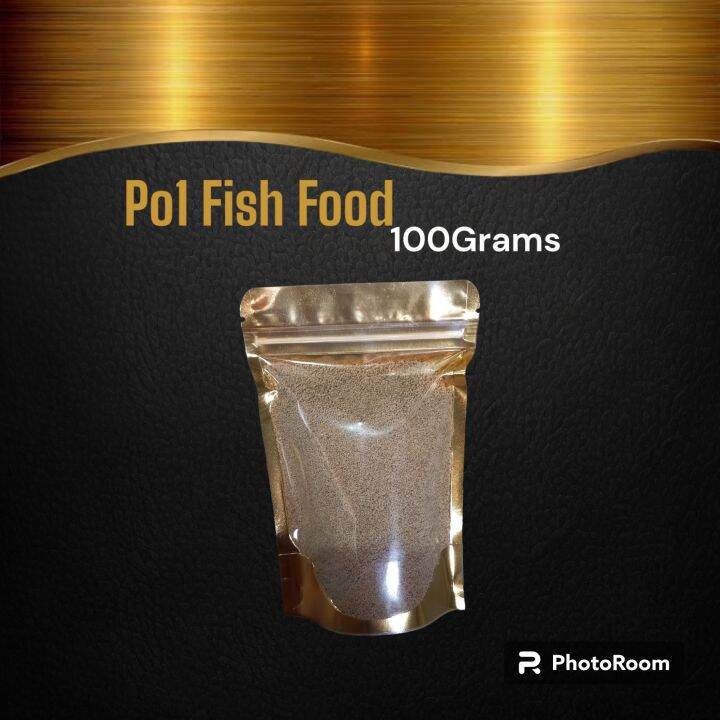 PO1 Fish Food 100grams Lazada PH
