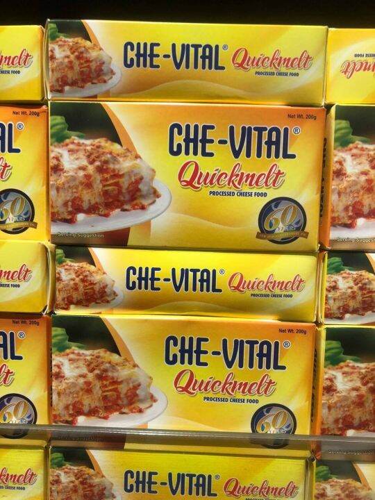 CheVital Quickmelt cheese 200g Keto/Lowcarb friendly Lazada PH