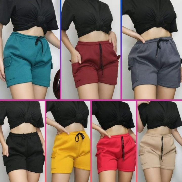 Sexy cargo shorts with 2 pocket | Lazada PH