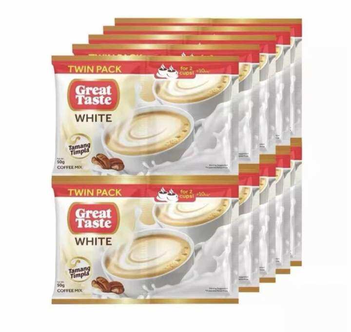 Greatest White Coffee 50gx10s Pack Lazada PH