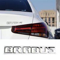 โลโก้ BRABUS สีเงิน ตัวอักษรแยก ขนาด 20x2.7cm