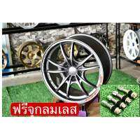 ล้อแม็กซ์ขอบ18 MUGEN MF10 กว้าง8.5 ET35 5h114(ราคาชุด4วง)แถมฟรีจุกลมเลส