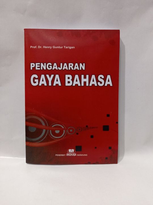 Buku Pengajaran Gaya Bahasa By Prof Dr Henry Guntur Tatigan