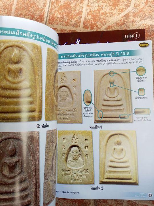 หนังสือพระหลวงปู่สี-วัดถ้ำเขาบุญนาค-ชี้ตำหนิ