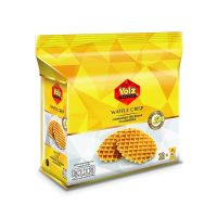 ขนม Voiz Deluxe Waffle Crisp Butter Flavour วาฟเฟิล คริสป์ กลิ่นบัตเตอร์ ตราวอยซ์ดีลักซ์ 25กรัม x 12ซอง Sumo Go Choco