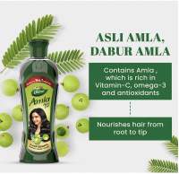 น้ำมันใส่ผม Dabur Amla Hair Oil 110 ml มะขามป้อม ผมดก