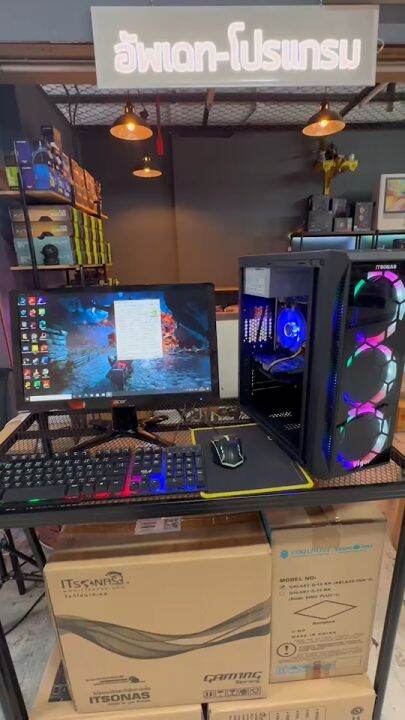 คอมพิวเตอร์ Computer คอมพิวเตอร์ครบชุด Core i5/GTX 1060 /RAM16GB ทำงาน ...