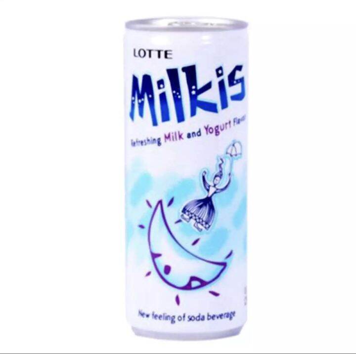 Lotte Milkis Carbonated Drink Can 250ml | Lazada PH