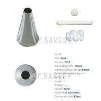 หัวบีบกลมเกาหลีเบอร์​ 9​ ขนาด​ 5.6mm ของแท้​ 100%