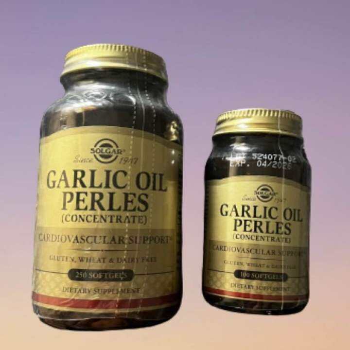 SOLGAR GARLIC OIL PERLES Lazada PH