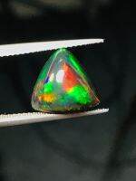 โอปอลธรรมชาติหลากสี 3.25cts 11.5x6mm 3.25cts natural multi color play opal 11.5x6mm