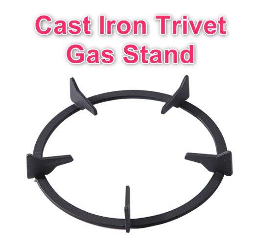 Cast Iron Heavy Duty Wok Ring Rack for Gas Stove 5 Claw Gas Stand Non-Slip  Black Wok Burner Stand Cast Iron For Round Bottom Pot Gas Stove Wok Stand /Gas  Cooker Stand/