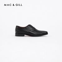 รองเท้าผูหนังแท้แบบผูกเชือกทางการ Mahler Leather Shoes Formal MAC &amp; GILL Soft and Comfortable