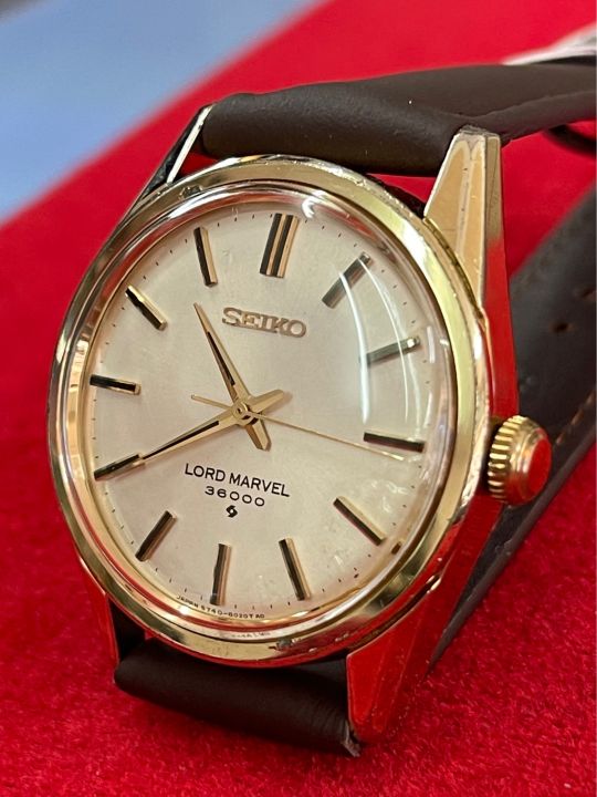 seiko-lord-marvel-36000-23-jewels-ระบบไขลาน-ตัวเรือนทองชุบ-นาฬิกาผู้ชาย-มือสองของแท้