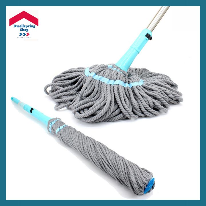 Twist Mop, Self-wringing Wet Mop For Floor Cleaning, Microfiber Ratchet Mop  - Temu Philippines