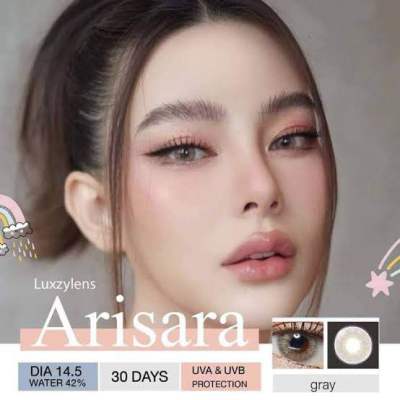 คอนเเทคเลนส์ Luxzylens Arisara gray