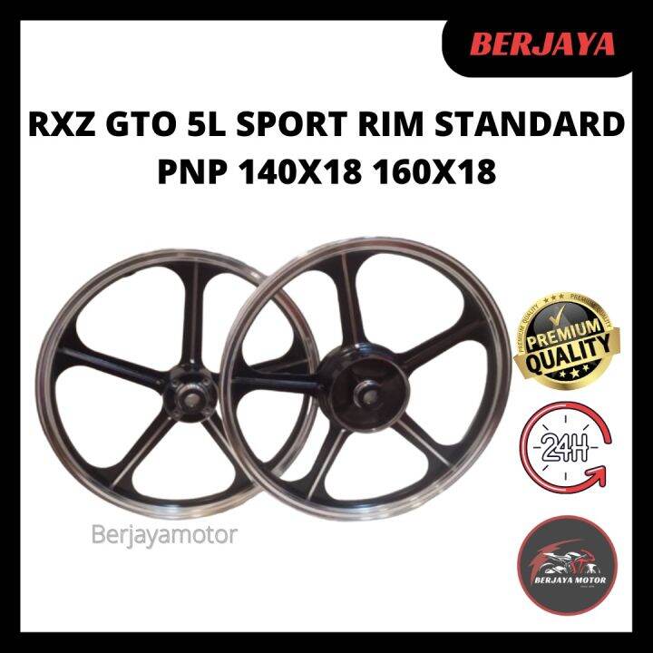 RXZ GTO 5L SPORT RIM STANDARD PNP 140X18 160X18 | Lazada