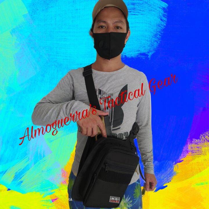 SHOULDER BAG WITH HOLSTER TACTICAL SLING BAG HOLSTER QUICK RELEASE WITH