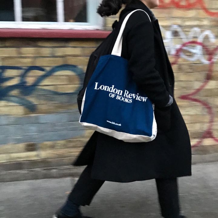 British egg canvas bag I love London