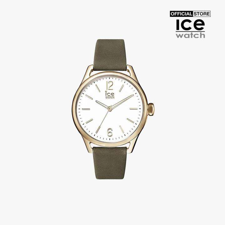 Đồng hồ nữ ICE mặt tròn dây da 38mm 013058-0000-18