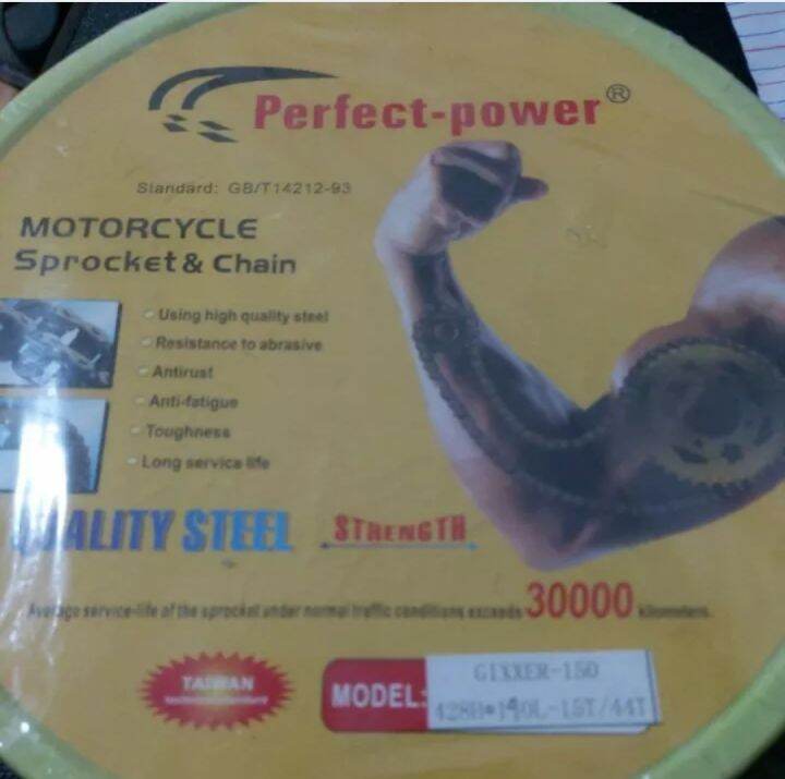suzuki gixxer 150 chain sprocket set 428*15/44t Lazada PH