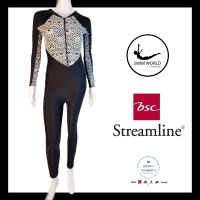 (มี M เท่านั้น)✨ชุดว่ายน้ำผู้หญิง บอดี้สูท แขนขายาว by BSC Streamline