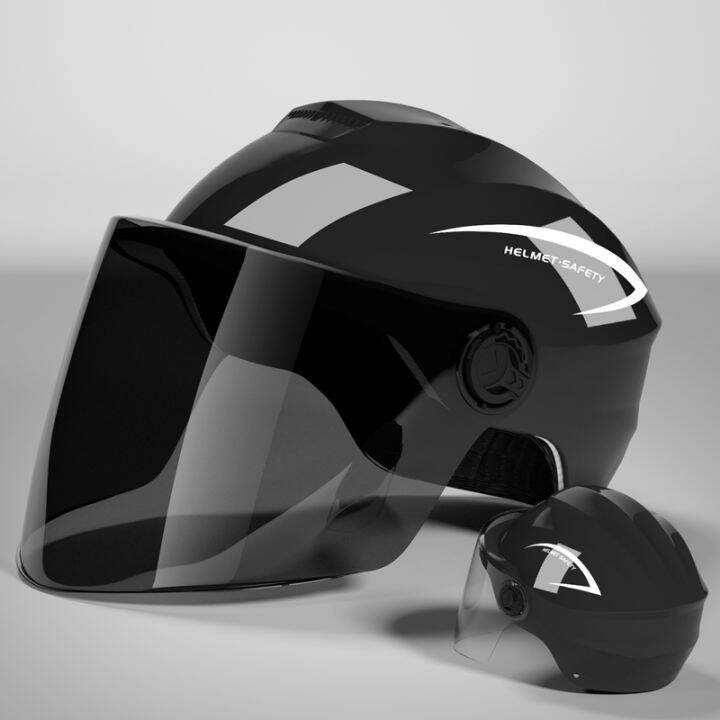 Electric motorcycle safety helmet is unisex half Open Face Motorcycle