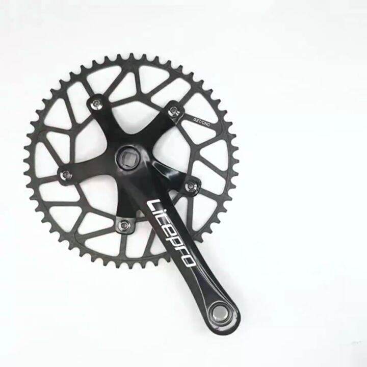Litepro Folding Bike Crankset 130BCD 50/52/54/56/58T Square hole Crank