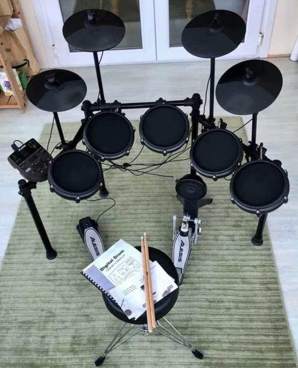 Alesis Nitro Mesh electronic drum kit with expansion pack Lazada PH