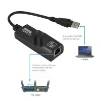 USB 3.0 to RJ45 Gigabit Lan 10/100/1000 Ethernet Adapter แปลง USB3.0 เป็นสายแลน ไดรเวอร์ในตัว