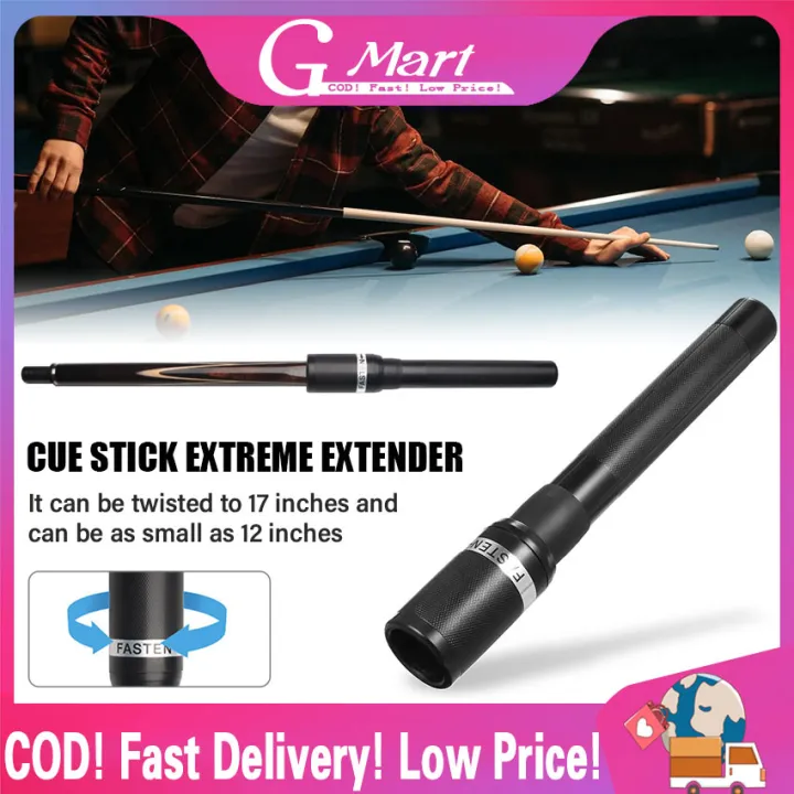 Telescopic Pool Cue Stick Extension Extreme Extender for Billiards