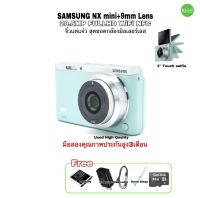 SAMSUNG NX mini 20.5MP Full HD Mirrorless Camera+Lens 9mm สุดยอดกล้องดิจิตอล+เลนส์ จิ๋วแต่แจ๋ว WiFi NFC มือสองคุณภาพประกันสูง