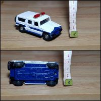 Tomica Toyota Mega มือ2สภาพดี Cruiser Police Car~0769