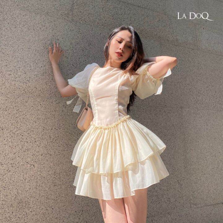 La DoQ - Đầm xoè ngắn tay phồng tiểu thư Alluring Mini Dress ...