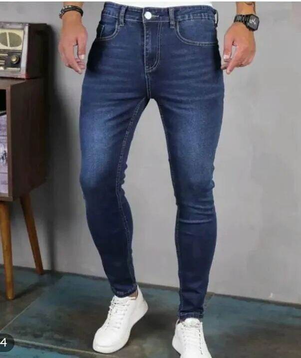 Men slant pocket ripped jeans Lazada PH