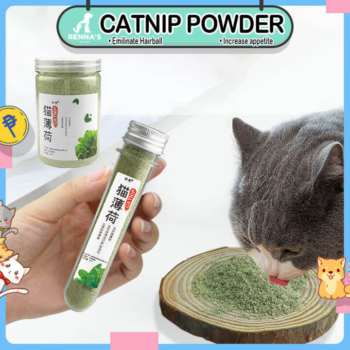 Renna's 50ml Catnip Powder Hairball Cat Food Cat Treats For Cat Snack